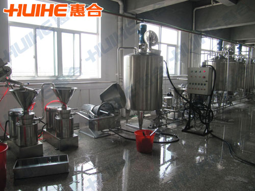 exquisite show take an example of Corn Juice Beverage Production Line  real photos,let customers understanding of our products more intuitive!